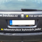 Reklamní polep auta Brno