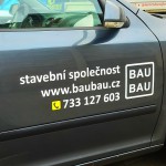 Reklamní polep auta Brno