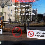 Atypické reklamní cedule pro kavárnu - reklamní cedule Brno