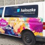 Polep dodávky Brno - firma Halouzka
