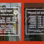 Polep smíšeného zboží v Bílovicích nad Svitavou