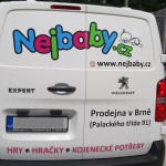 Polep dodávky Brno