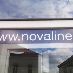 Polep výlohy NOVAline - Rosice