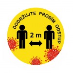 Samolepky Koronavirus