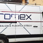 Polep flotily vozidel firmy ROMEX