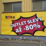 Reklamní polep SIKO Brno