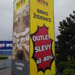 Reklamní plachta SIKO Brno