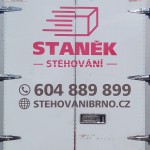 Polep nákladního automobilu Brno