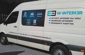 Polep dodávky Brno