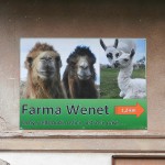 Reklamní cedule - farma Wenet